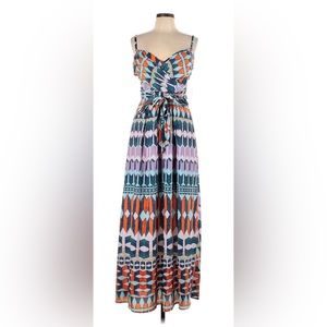 Jessica Simpson Printed Long Dress